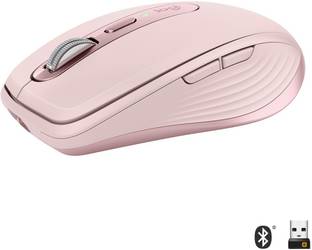 Logitech MX Anywhere 3 / Magnetic Scrolling, Ergonomic, 4000DPI Sensor, Custom Buttons Wireless Ambidextrous Laser Mouse  with Bluetooth
