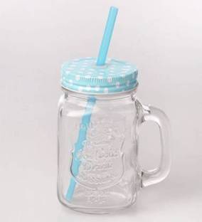 SAVORADE cute stylish trendy soft drink,juice,milk mugs for home,restaurant,hotels Glass Mason Jar