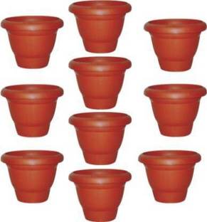 VirajSanchi Virajsanchi Plant Container Plastic Vase