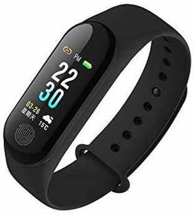 JT SMART Bluetooth Wrist Smart Band Watch (Black)