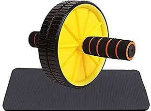 Shopeleven DL50 Double Wheel Ab Roller Gym Fitness Equipment Ab Exerciser Ab Exerciser