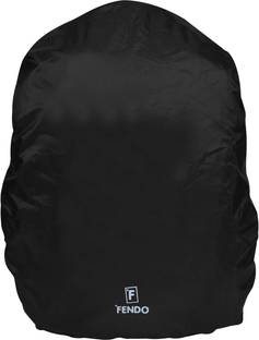 Fendo Polyester35 LTR Black Rain Cover with Casual, Laptop Bag Cover, School Bag Cover Dust Proof, Waterproof Laptop Bag Cover, School Bag Cover