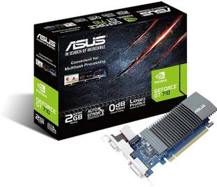 ASUS GeForce 710-2-SL GT 710 PCI-Express Graphics Card GDDR5 2 GB NVIDIA Chipset 64 bit 612 MHz Graphics Card
