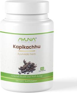 AYUNA Kapikachhu (Mucuna Pruriens) 60 Veg capsules