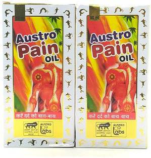 AUSTRO PAIN 100% AYURVEDIC PAIN RELIEF OIL 60ML (PACK OF-2)