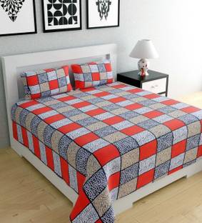 Echor Microfiber Double Flat 250 TC Printed Bedsheet