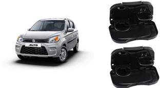 KOZDIKO 2pcs Black Color car Travel Food/Drink Tray Holder for - Maruti Alto 800 Cup Holder Tray Table