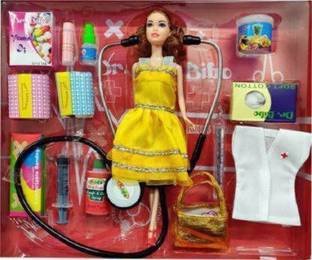 AVIKA Dr. Doll With Doctor Kit For Kids (Multicolor)