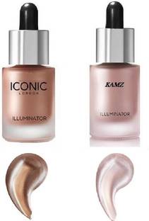 Kamz Beauty Professional Professional New Demanded Illuminator Skin blosam , original Iconic  Highlighter