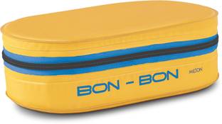 MILTON New Lunch Box with 2 leak-proof containers, 280 ml Each, Yellow 2 Containers Lunch Box