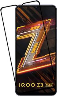 LIKEDESIGN Edge To Edge Tempered Glass for Vivo IQOO Z3, Vivo iqoo Z3, Vivo iq00 Z3, Vivo iqoo Z3, Vivo IQ00 Z3