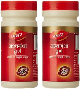 Dabur Ashwagandha Churna for Stamina & Energy (Pack of 2)