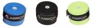 ArrowMax PROFESSIONAL BADMINTON GRIPS DOTTED RACKET TAPE / RACQUET GRIPS-3 PC Super Tacky