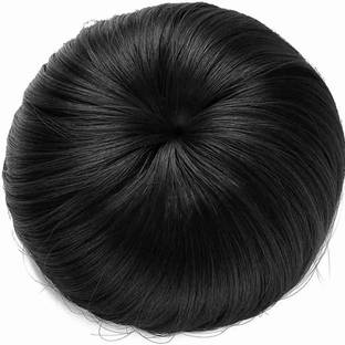 Girdhari Lal Black Stylish  Bun Extension Hair Extension