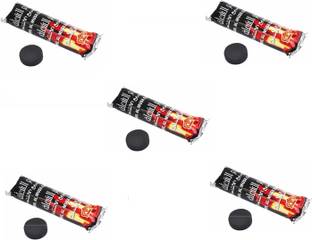 Reliable Mart Charcoal Rolls for Bukhoor , Bakhoor and Hookah, Magic Coal (Pack of 5 Roll) (50 Disc) Hookah Charcoals