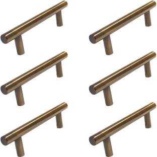 ATLANTIC Cabinet Handle Pull Stainless Steel Antique Finish for Kitchen and All Types Wooden Furniture Doors , Total Length: 8 inches, Hole to Hole - 160 MM,Pack of 6 PCS Stainless Steel Cabinet/Drawer Handle