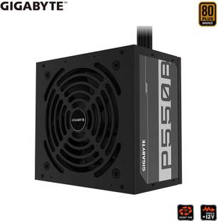 GIGABYTE GP-P550B 80 Plus Bronze 550 Watts Computer PSU with 6 SATA Cables