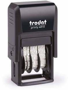 Trodat 4810 Self Inking Printy Dater Stamp PRI INK DATE STAMP