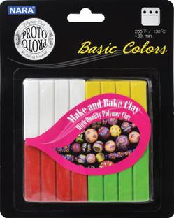 NARA Polymer Clay Combo - Set of 4 - 1 Art Clay