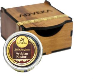 ADVEKA Arabian Kasturi Solid Perfume Floral Attar ,Blends mukhallat Floral Attar