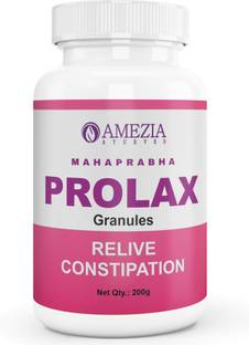 Amezia PROLAX GRANULES | AYURVEDIC MEDICINE FOR CONSTIPATION AND GOOD DIGESTION | 200 GM