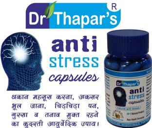 Dr. Thapar's ANTI STRESS AYURVEDIC SAFE 50+10 CAPSULE
