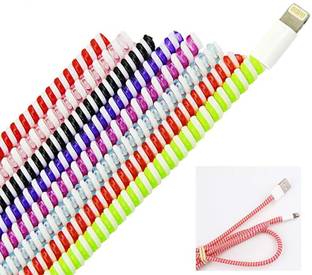 BSD COLLCTION Cable & Wire (USB/Charger/Earphone Protective Cover) (Silicon Spiral) Cable Protector