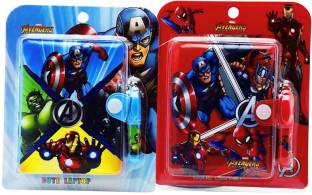 13House Kids Cute Cartoon Printed Avenger Pocket Diary With Pen A7 Diary Ruled 60 Pages
