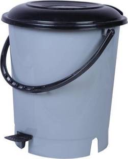 3D METRO SUPER STORE Plastic Pedal Dustbin Bin with Handle Plastic Dustbin