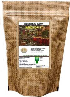 WILD FOREST Almond Gum/Badam Pisin/Badam Gum 400 GM Dried Gum Dried Gum Dried Gum