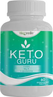 hervedic Keto Guru Extreme Fat Burner Weight Loss Tablets With Garcinia for Men & Women