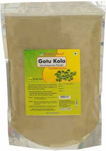 Herbal Hills Gotu Kola powder - 1 kg powder - Pack of 4