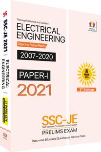 SSC JE Electrical Engineering 2021 (Prelims) 2007- 2020: Topic Wise Previous Years Solved Question Papers