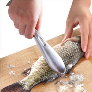 ADONIZ Stainless Steel Fish Scale Remover Peeler Fish Scaler