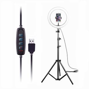 Paradox 10"LED Selfie Ring Light with 7Ft Extendable Tripod Stand for Live Streaming P3 Ring Flash