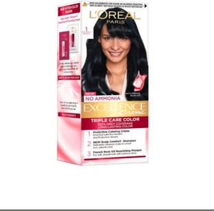 L'Oréal Paris Excellence Creme Hair Color Small Pack , Black 1