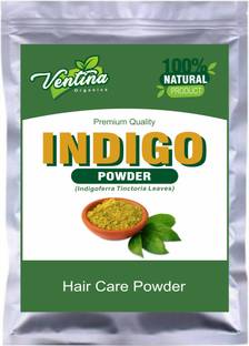 Ventina Organics 100% Pure Indigo Powder For Herbal Hair Color