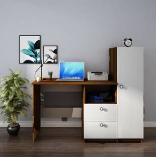 Woodbuzz Derrick Engineered Wood Study Table
