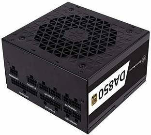 SilverStone DA850 Gold 80 Plus Gold ATX 100% Modular 850 Watts Computer PSU with 8 SATA Cables