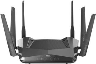 D-Link DIR-X5460 Wireless Router 2.4 GHz, 5 GHz 5400 Mbps Wifi Speed Dual Band External Antenna Ethern...