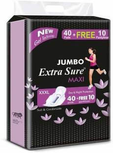 Extra Sure jumbo maxi sanitary pad all night perotection Sanitary Pad