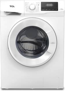 TCL 7 kg with Inverter Fully Automatic Front Load Washing Machine with In-built Heater White