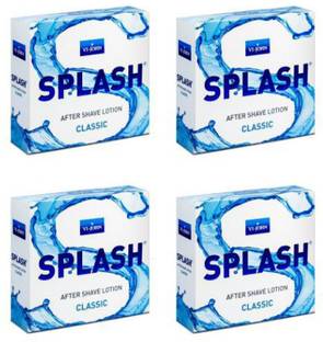 VI-JOHN After Shave Lotion Splash (50 ml) (pack of 4)