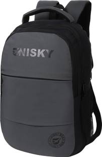 Unisky 3012 Waterproof Bag II Grey School Bag II Hypra Fabric 25 L Bag II Smart Tuition Bag II Office Bag for Men II Multiuse bag II College Backpack for Boys II Genuine Trendy Bag II Waterproof School Bag