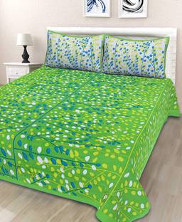 Hashtag Cotton Double Bed Cover