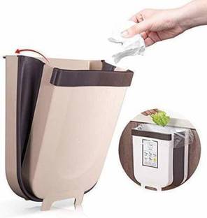 wonder digital Trash bin, Hanging can Kitchen Cabinet Door Collapsible dust bin Room car Waste Box Tools Supplies Home Garbage Bins PP (Polypropylene) Dustbin Plastic Dustbin
