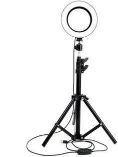 Wrapo 26" 10 Inch LED Dimmable Video Ring Light Tripod Stand with Phone Holder Selfie Shutter for Youtube Makeup Live Streaming Tripod