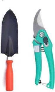 AGT Hedge Shears Cutter Shovel Khurpi Set Garden Tool Kit