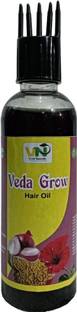 Vivid Naturally Veda Grow Hair Oil (Pack of 1, 110 ml) Hair Oil