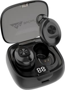 WeCool Moonwalk M1 Bluetooth Earbuds with 20 hours play time and Digital Display Charging Case, Bluetooth headset with Mic, Bluetooth Headphones (M1v2) Bluetooth